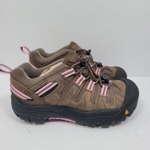 Keen Brown Pink Outdoor Active Kid's Shoes US Size 1 NWOT